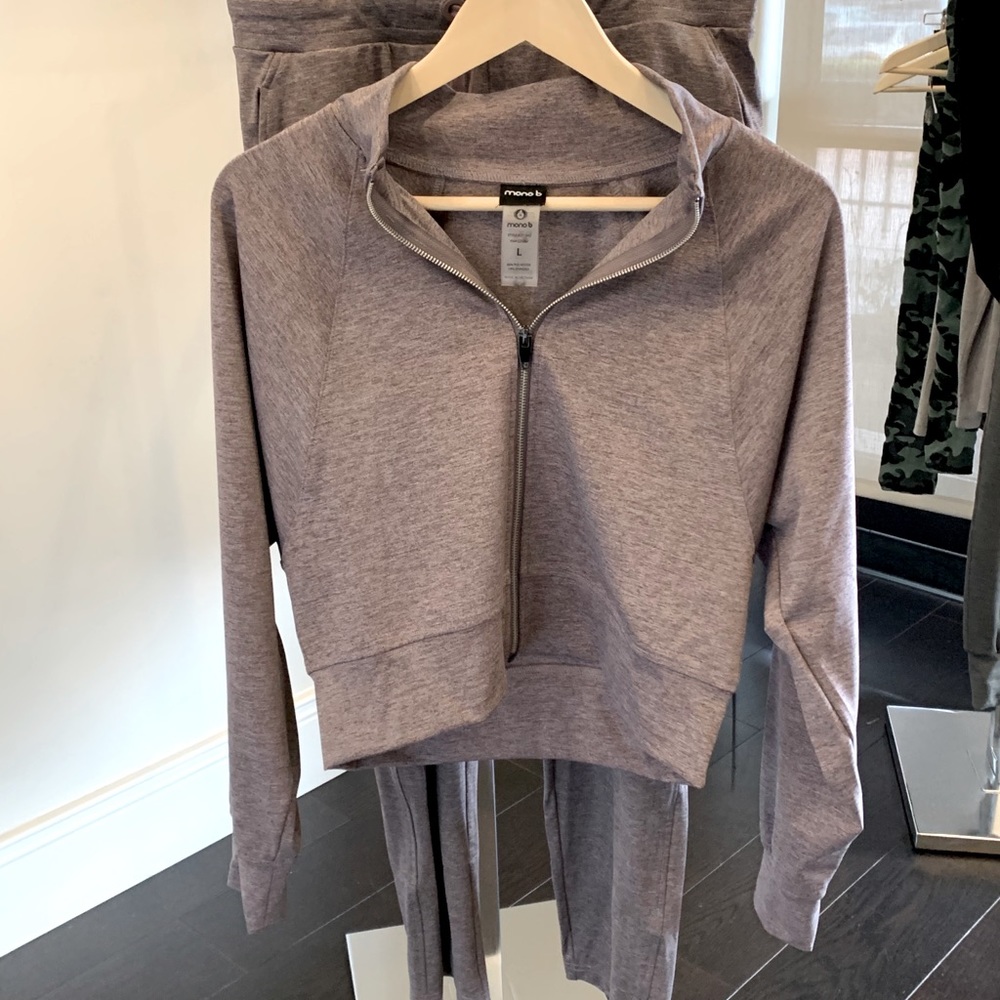 Mono B Athletic Track Jacket